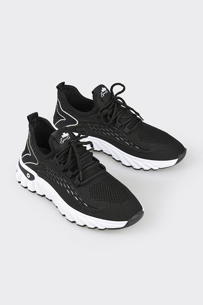 Elle Shoes Men's Black Sneakers
