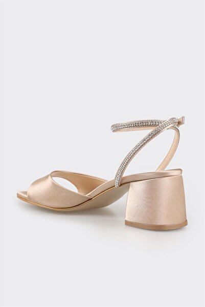 Elle Shoes Mink Women's Heeled Sandals