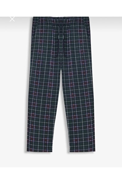 pijama dünyası Silky Textured Suede Pajama Bottoms