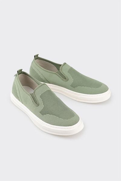 Elle Shoes Green Men's Casual Shoes