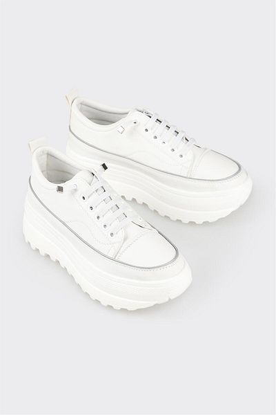 Elle Shoes White Women's Sneakers