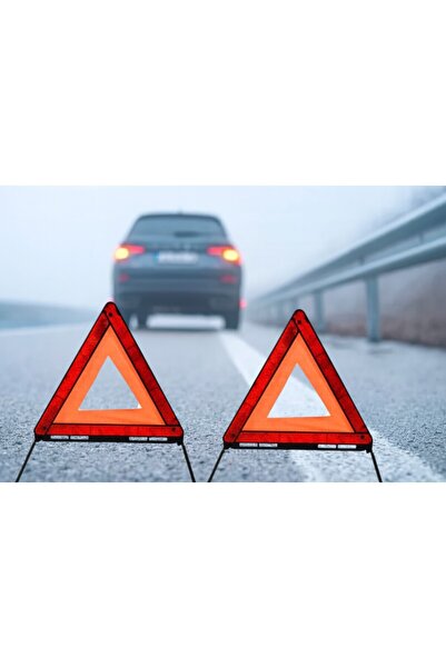 TG STEEL DESİNG 2'li E Belgeli Reflektör Seti – Katlanabilir, Yüksek Görünürlük, TÜVTÜRK Uyumlu