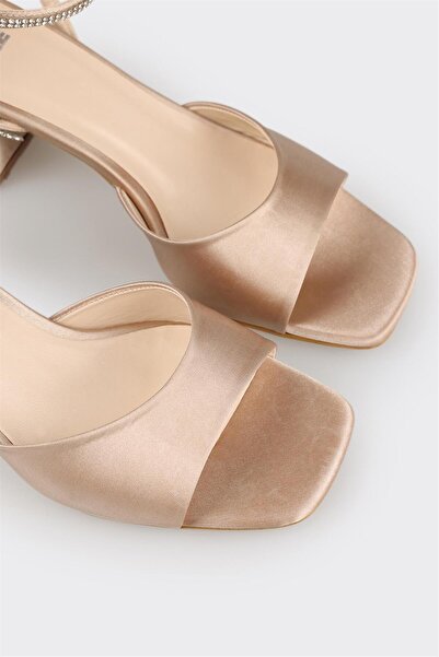 Elle Shoes Mink Women's Heeled Sandals