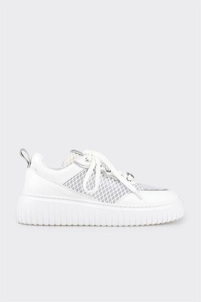 Elle Shoes White Women's Sneakers