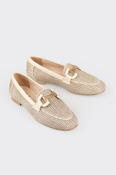 Elle Shoes Natural Women's Loafer