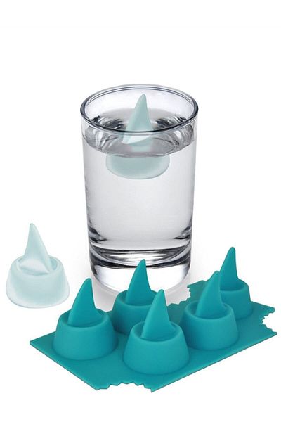 Bundera Shark Silicone Ice Tray Ice Bag Molds Sharkfin
