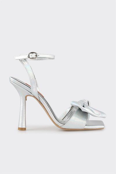 Elle Shoes Lame Women's Heeled Sandals