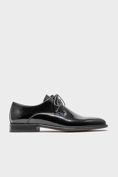 Elle Shoes Black Leather Men's Classic Shoes