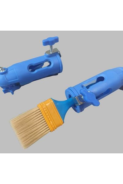 OMAIJIA Paint Brush Extender Paint Roller Extension Pole Clamping Tool Telescopic Rod Paint Handle Tool F...