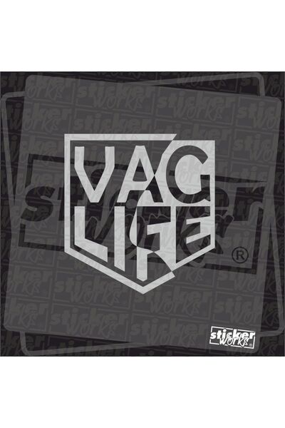 Sticker Works ملصق Vag Life
