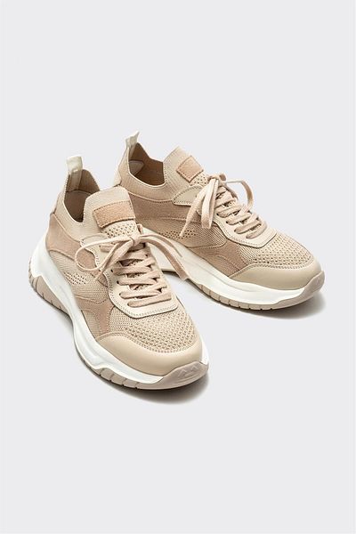 Elle Shoes Béžová dámská sportovní obuv