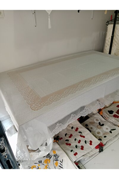 Elisam Stain-Proof Worry-Free Tablecloth (Gray Pattern)