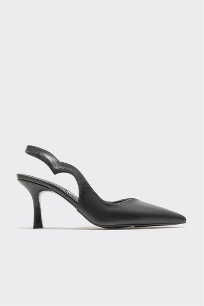 Elle Shoes Black Women's Heeled Shoes