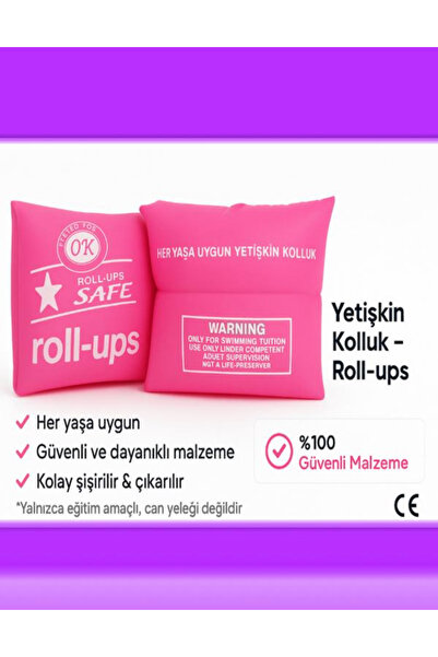 rollups seasonic Heryaşa Uygun Yetişkin Yüzme Kolluğu