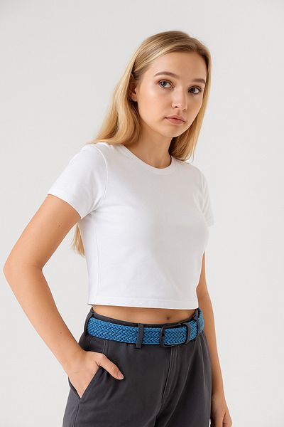 babbelt Saks Blue Παιδική Ζώνη - Ελαστική Πλεκτή