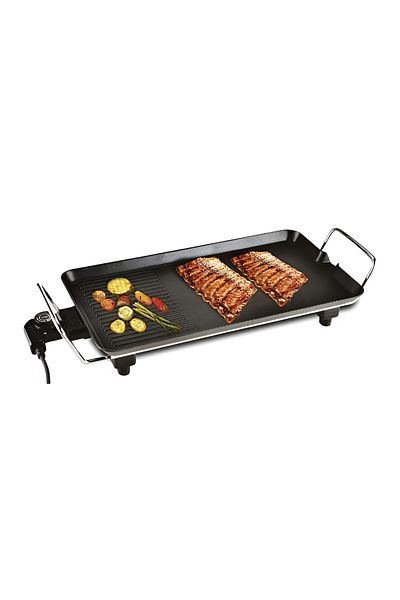 Generic Electric Grill For Bbq & Roast – Non-stick, Fast Heating, Adjustable Temp, Cool-touch Handles
