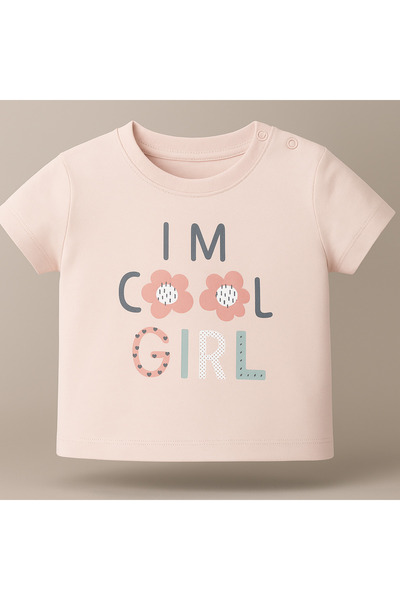 ciccimbaby %100 PAMUKLU COOL GIRL T-SHİRT