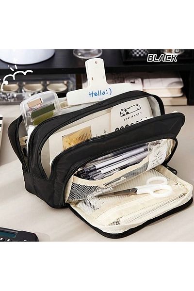 womistore Womi Kawai Multi Compartment Pen Holder