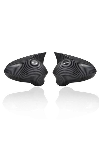 Choice Carbon Fiber Mirror Cover Piano Black Exterior Accessories For Seat Ibiza 2008 2009 2010 2011 2012 2