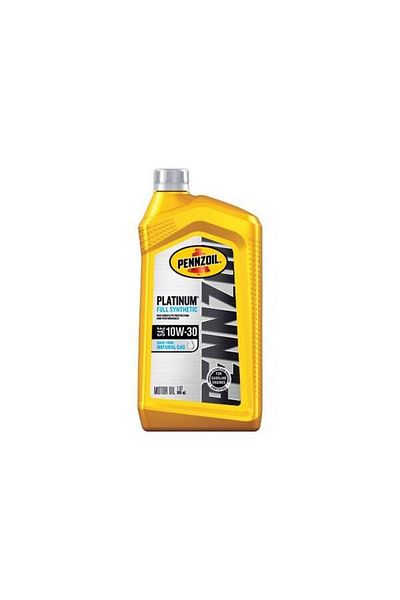 PENNZOIL Platinum Fully Synthetic Motor Oil 10w-30 6L Package