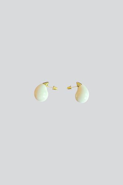 stravis Enameled Drop Earrings