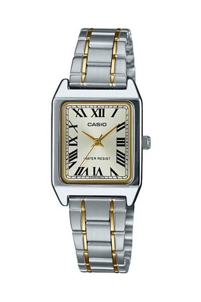 Casio Gold Silver Color Women's Wristwatch