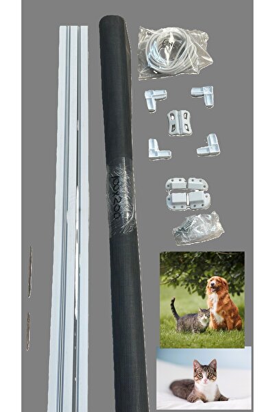İlkim 17x25patıdor Yırtılmaz Kedi Polyester Tam Takım Sineklik Teli 60x120 Be...