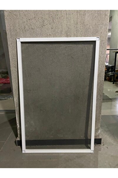İlkim Menteşeli Beyaz Pencere Sineklik Fberglass 60x120