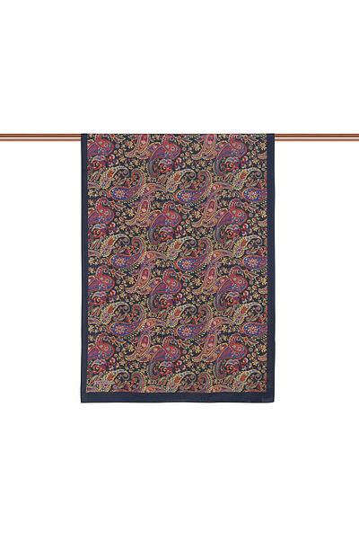 ipekevi İpekevi Large Shawl Patterned Four Seasons Shawl