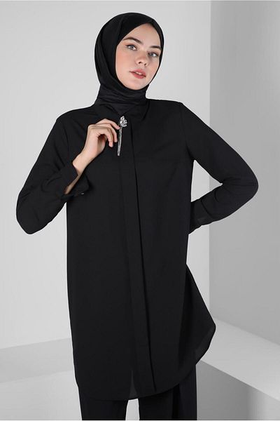 Alvina STONE DETAIL FLAT TUNIC 43816