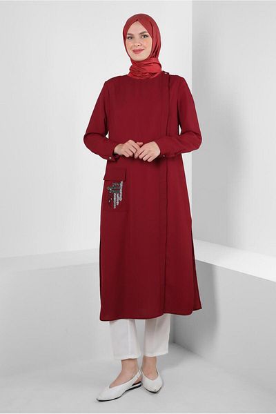 Alvina SIM DETAIL POCKET TUNIC 43535