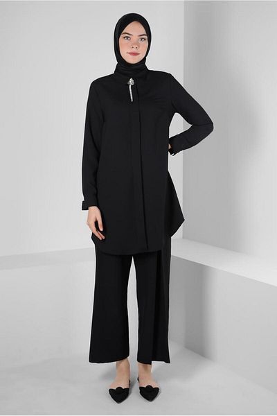 Alvina STONE DETAIL FLAT TUNIC 43816