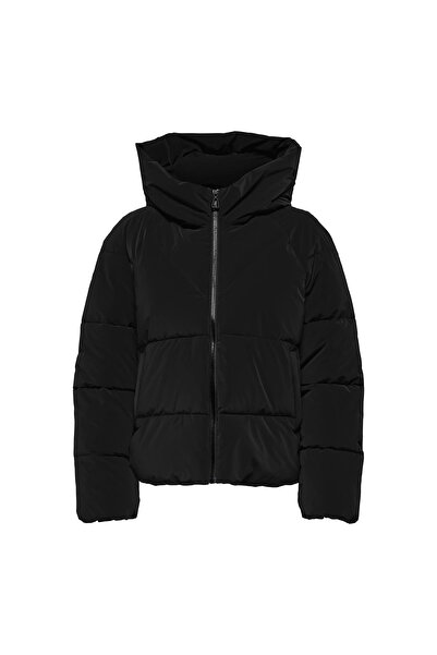 ONLY Γυναικείο μαύρο παλτό Ece (15318451-B)