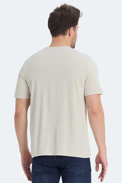 lumberjack Ανδρικό μπλουζάκι Mb Modal Sb203 5Fx Beige A101939429