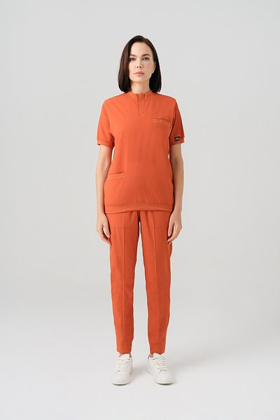 ÇİZGİ MEDİKAL Kiret Star Best Lycra Suit Set de sus și de jos din țesătură Lycra bidirecțională cu detaliu de nervuri