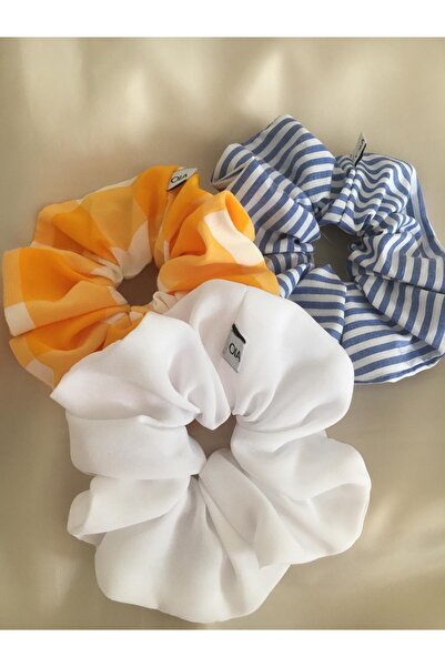 OIA Atelier Scrunchie Buckle Rubber Set for School