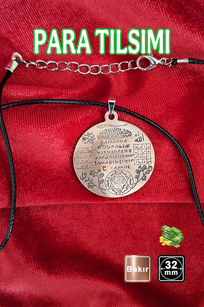 Miss TBee 🙏Para Tılsımı Saf Bakır Kolye