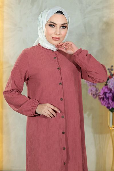 Herita Buttoned Two-piece Set
