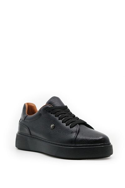 Pierre Cardin Ανδρικό sneaker Prime Violent Leather, Μαύρο