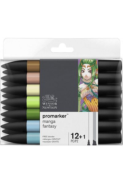 Winsor Newton Promarker 12 Manga Fantasy