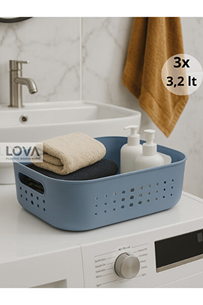 Lova Bubble Kapaksız Çok Amaçlı Organizer Düzenleyici (3 Adet)