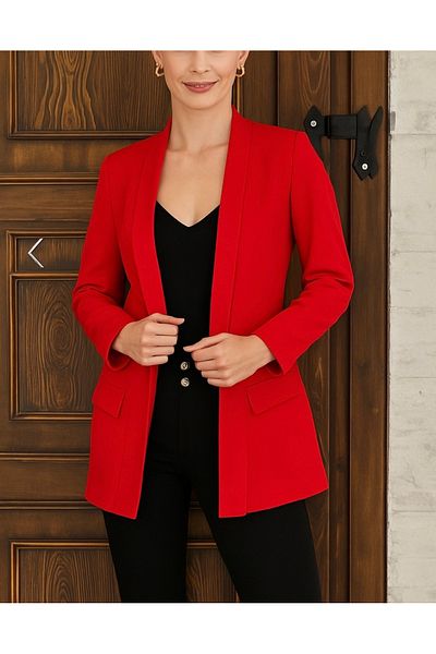 Heyya Women's Wear Off Red Jacket