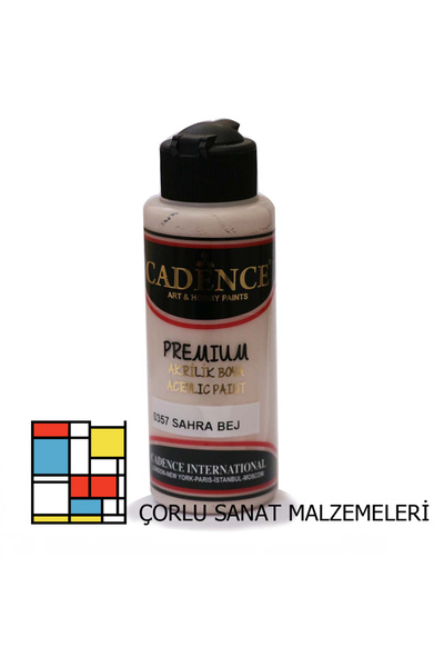 Cadence Premıum Akrilik Boya 0357 Sahra Bej 120ml