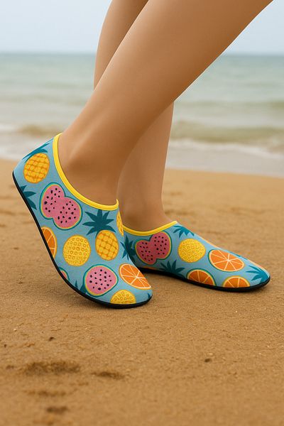 fluffy Γυναικεία παπούτσια Beach and Sea - Παπούτσια πισίνας