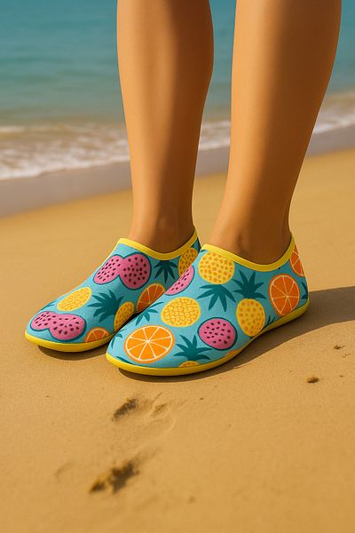 fluffy Γυναικεία παπούτσια Beach and Sea - Παπούτσια πισίνας