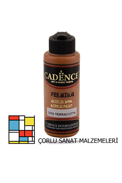 Cadence Premıum Akrilik Boya 3210 Terracotta 120m