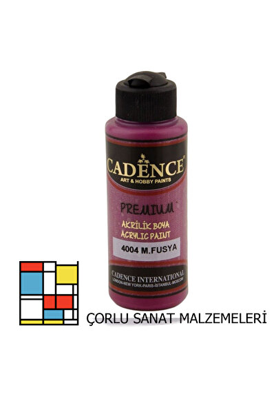 Cadence Premıum Akrilik Boya 4004 M. Fuşya 120ml