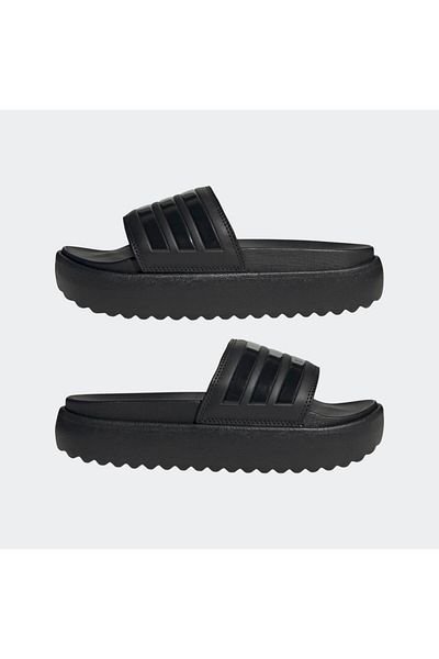 adidas Μαύρες γυναικείες παντόφλες Hq6179-adilette Platform
