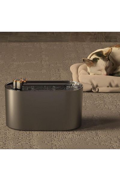 Bogadini Fantana Automata Apa Pentru Animale – Afisaj Lcd, Pompa Inteligenta, Baterii