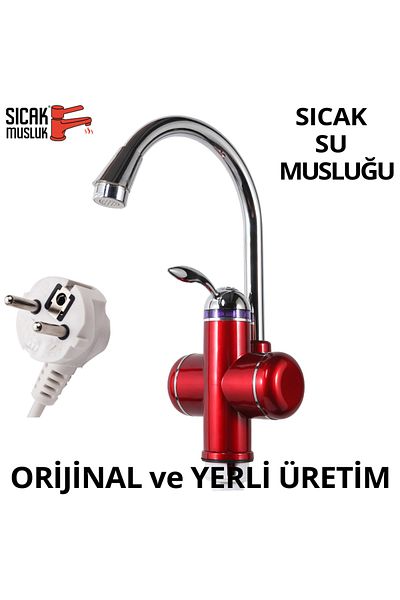 Sıcak Musluk Electric Instant Water Heater Thermal Water Heater Faucet Mounted on the Sink